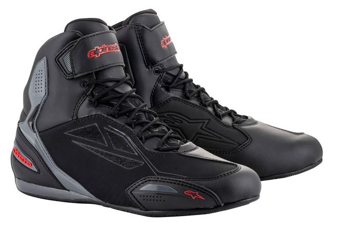 Hovedbilde Alpinestars Sko Faster 3 Drystar Svart/Grå/Rød