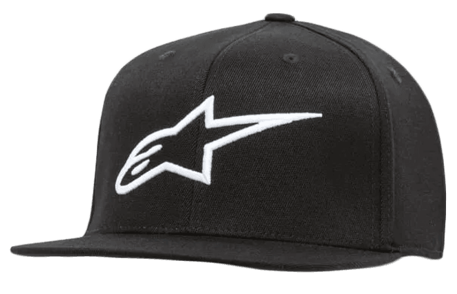 Hovedbilde Alpinestars Caps Ageless Flatback Svart/Hvit