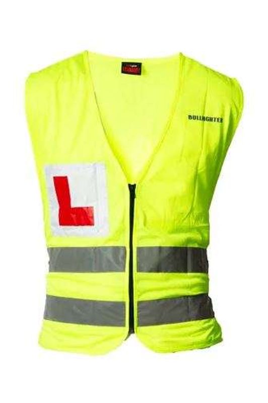 Bullfighter Refleksvest med L for MC-øvelseskjøring, OneSize