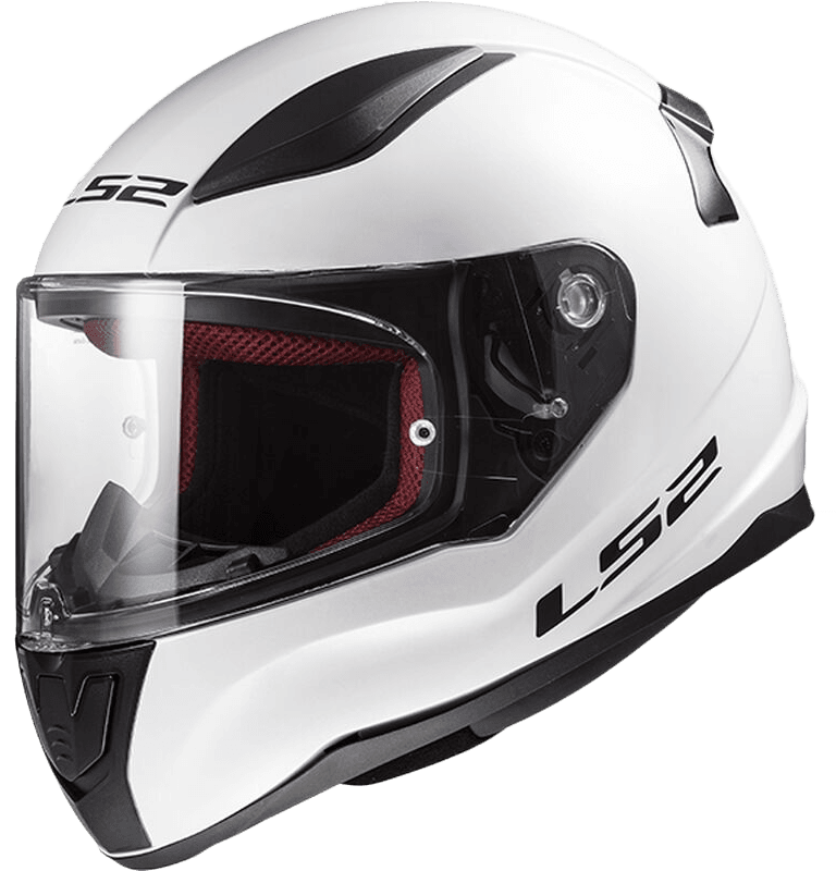 LS2 FF353 Rapid Gloss hvit