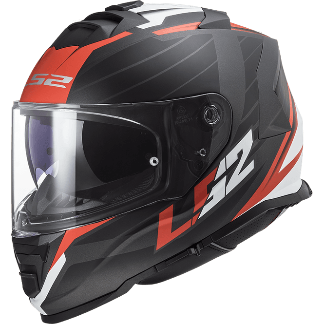 Hovedbilde LS2 FF800 Storm Nerve Svart/Rød/Hvit