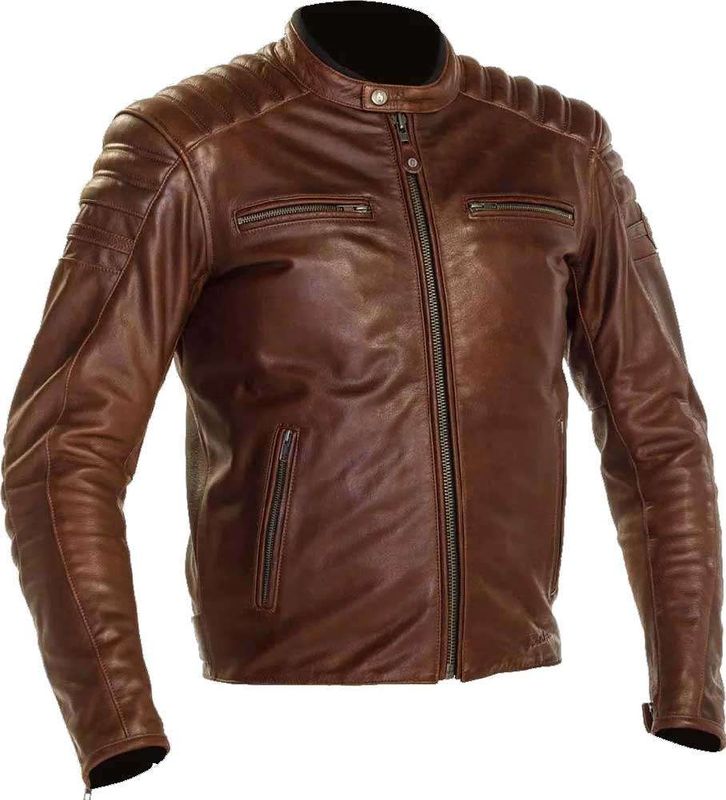 Richa Daytona 2 Brun Skinnjakke