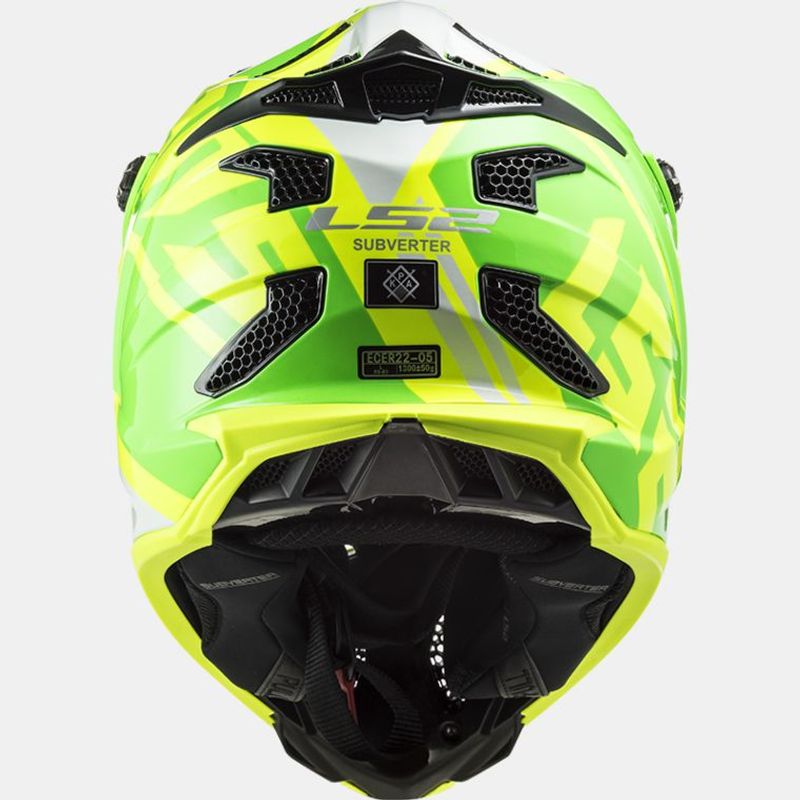 LS2 MX700 Subverter Gammax Gul/Grønn