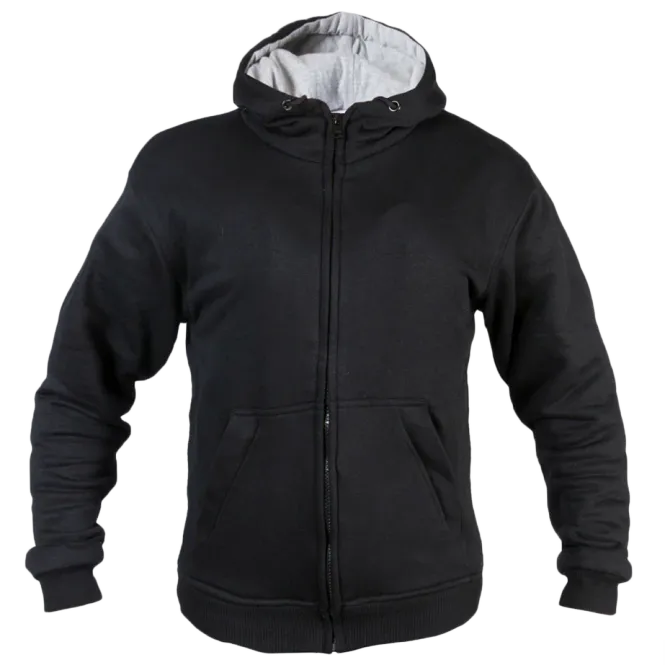 Hovedbilde Bullfighter Viking Kevlar Hoodie Svart med skli, skulder og albu ...