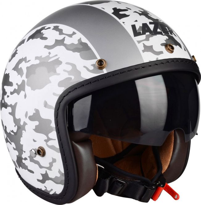 Hovedbilde Lazer Mambo halvhjelm i grå camo