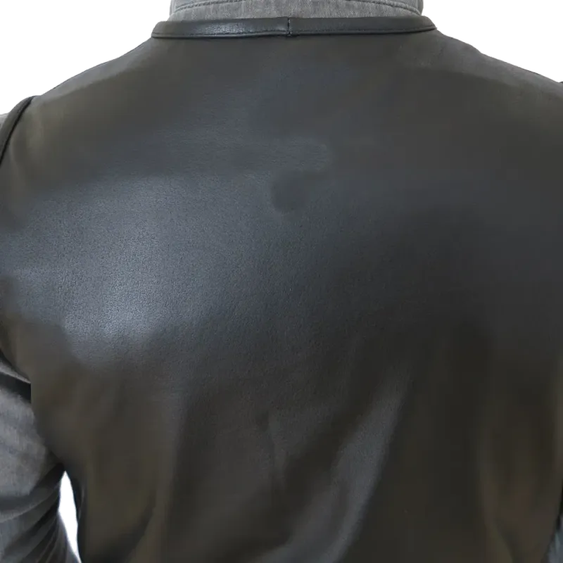 Bullfighter Buffalo Skinnvest V-cut Svart Svart