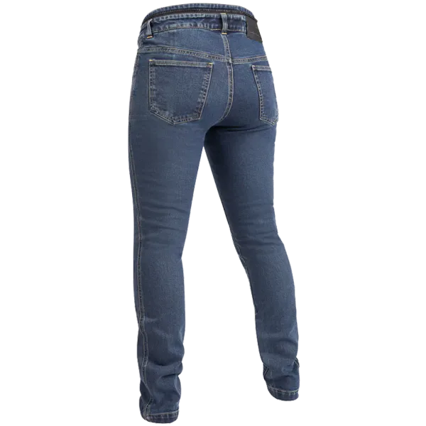 Halvarssons Kevlar Jeans Dame Nyberg Blue/Bl&aring; AAA, level2 med glidel&aring;s, Lengde: 32